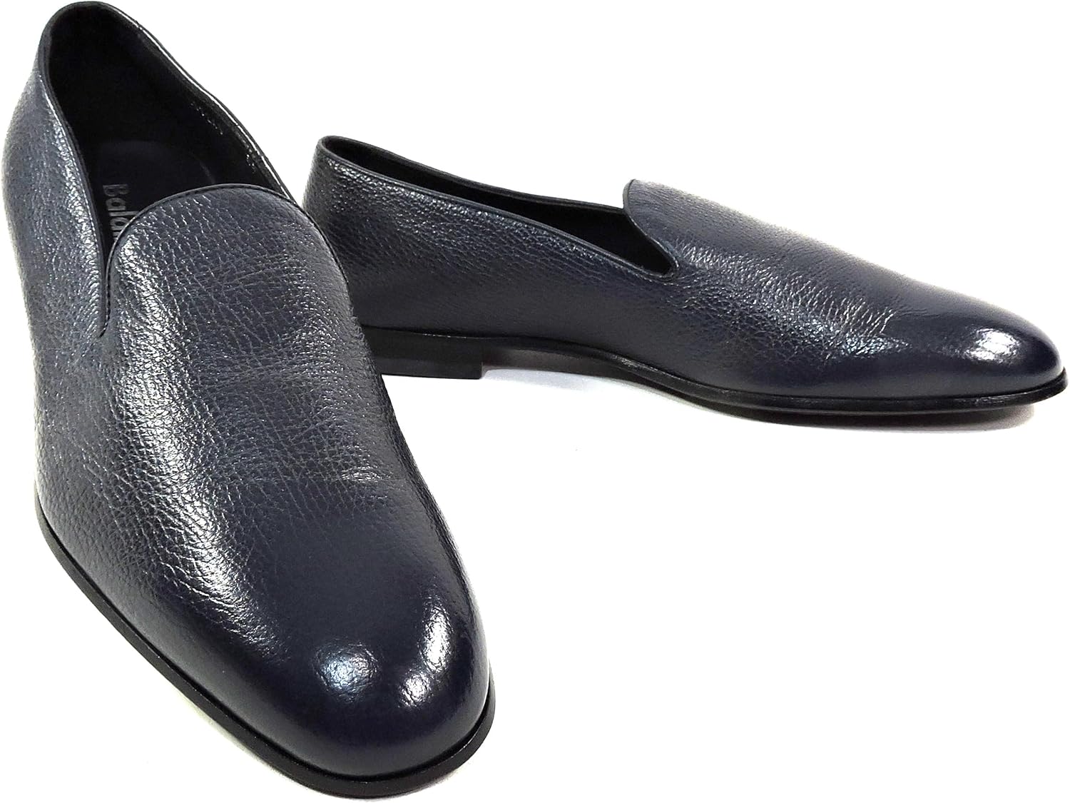 

Мужские лоферы Baldinini из оленьей кожи, темно-синие, удобные туфли без шнурков