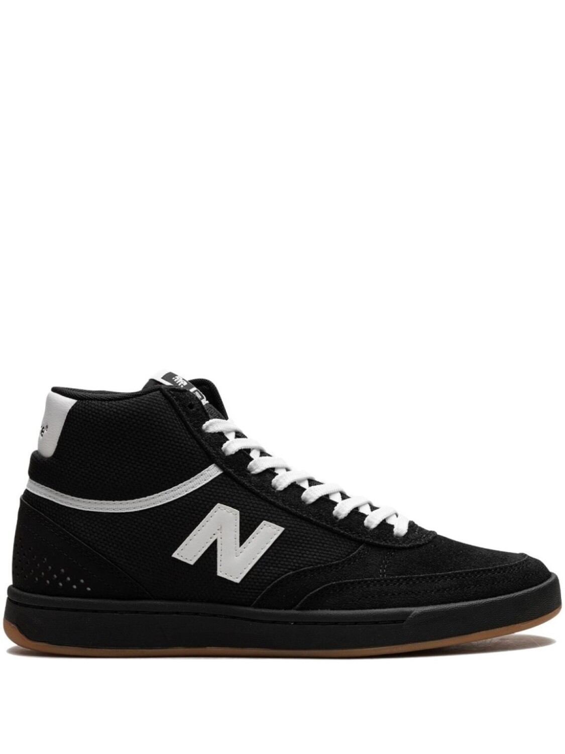 

New Balance кроссовки Numeric 440 High Black White Gum, черный