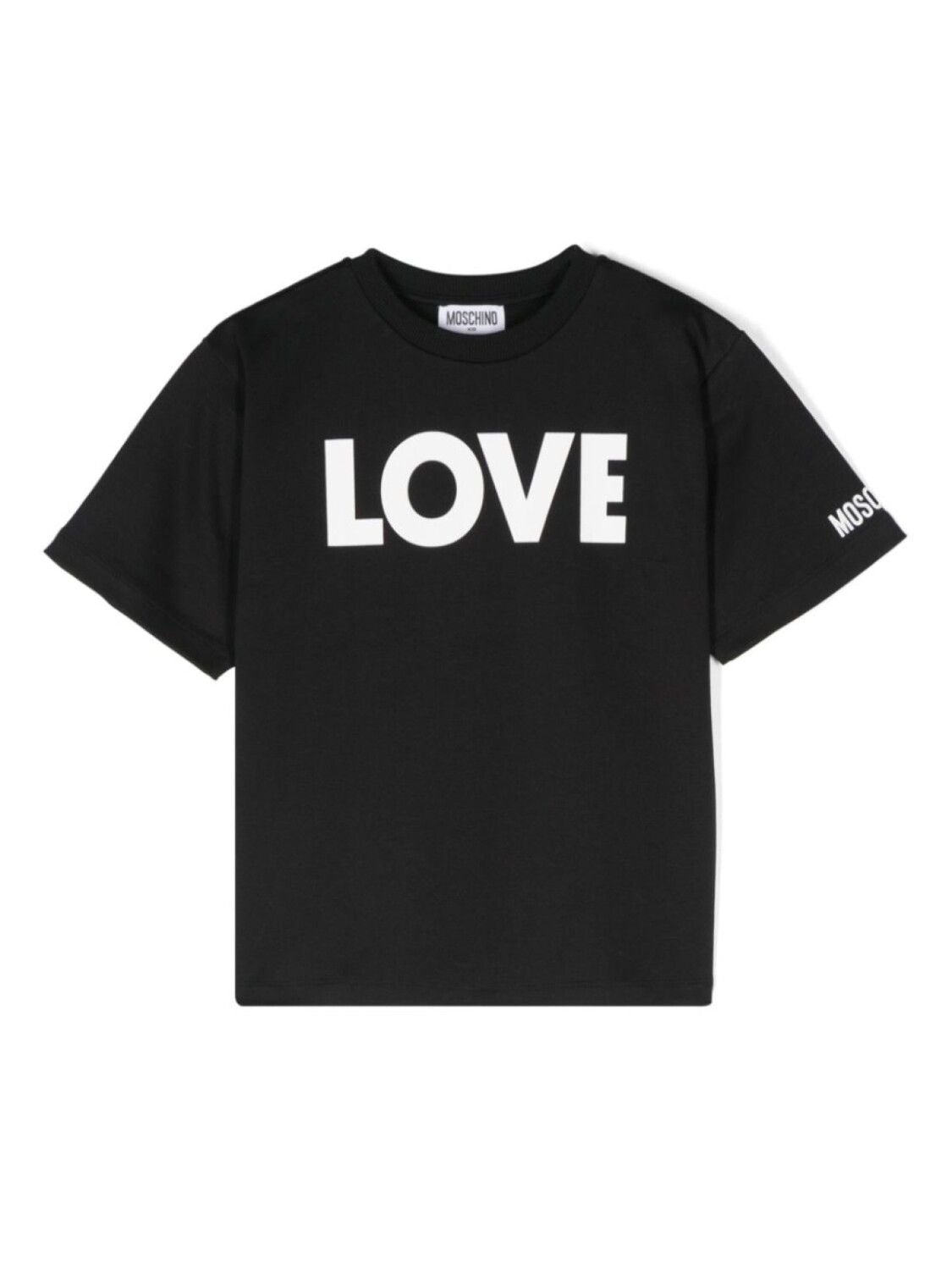 

Moschino Kids футболка Love, черный