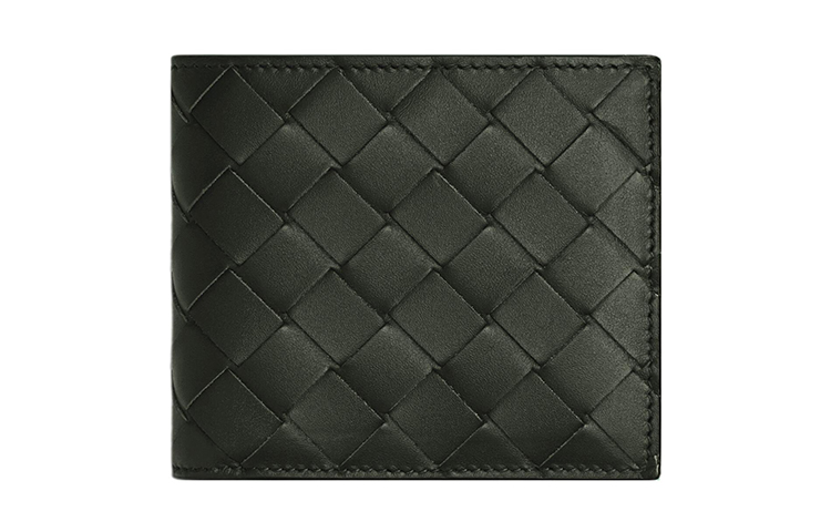 

Кошелёк из кожи коровы Trumpets тёмно-зелёный Bottega Veneta