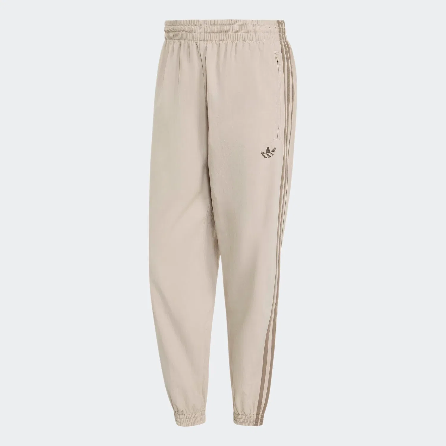 Зауженные брюки Adidas Originals Firebird в светло-бежевом и темно-бежевом цветах