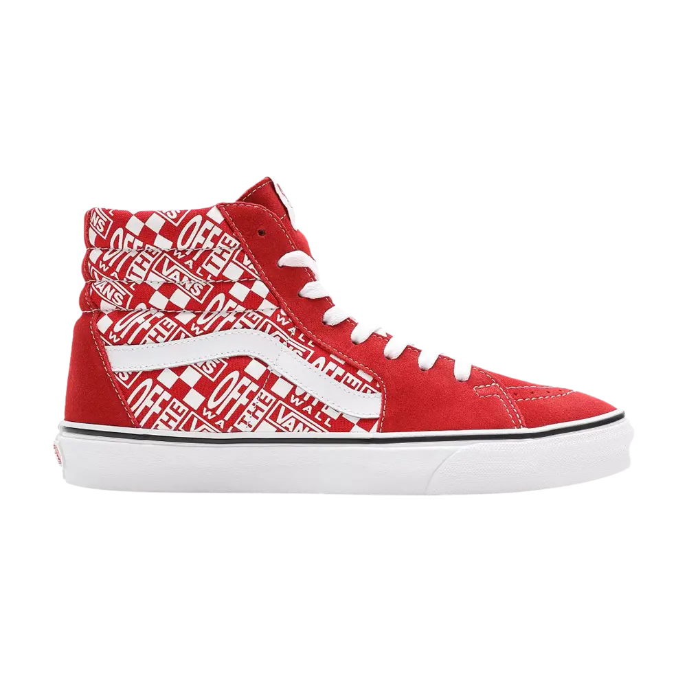 

Кроссовки Sk8-Hi Vans, красный