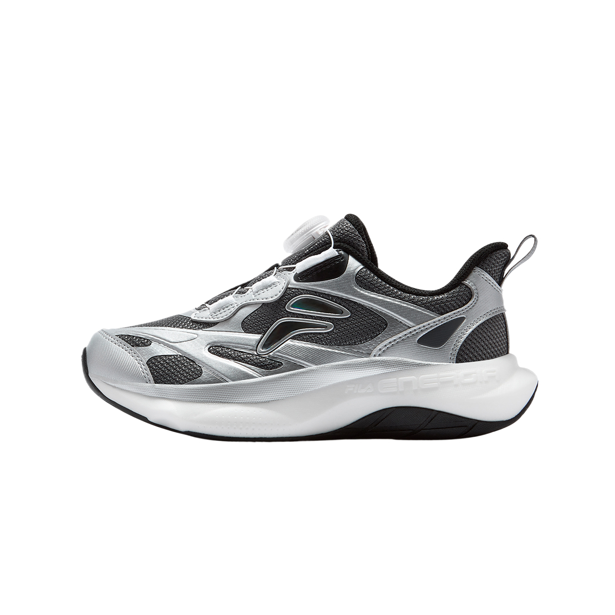 

Дышащие низкие детские беговые кроссовки FILA KIDS, Castle серый/Space серебряный