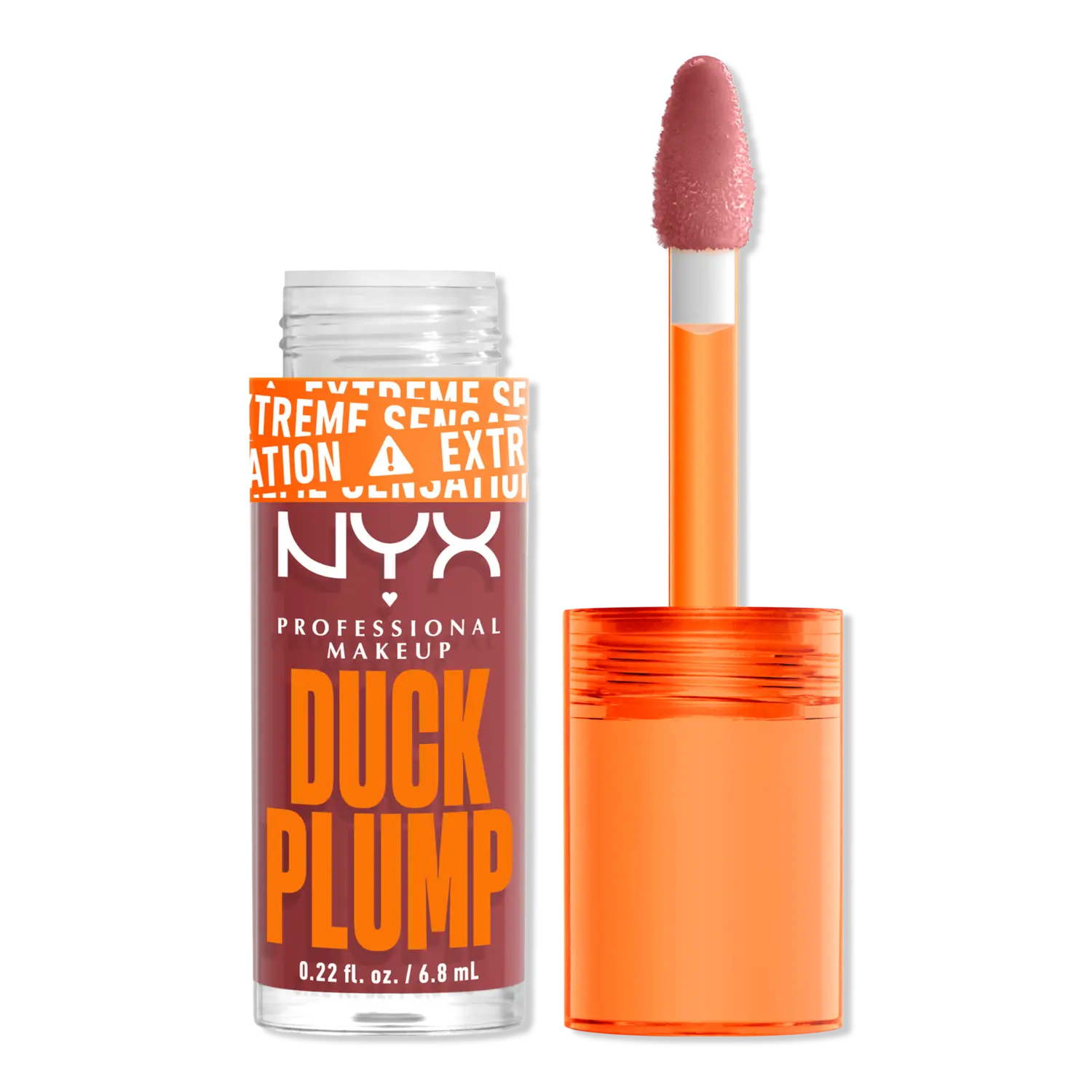 

Блеск для губ Duck Plump High Pigment Lip Plumping Gloss NYX Professional Makeup, Mauve Out Of My Way (true mauve)