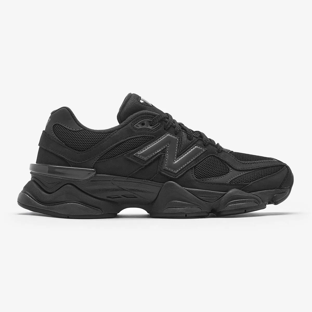 Мужские чёрные низкие кроссовки New Balance U9060ZGE