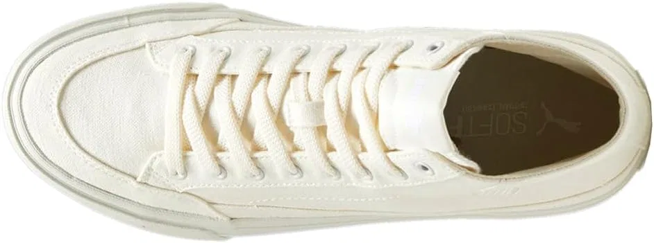 Мужские кроссовки PUMA Court Classic Vulc Mid, теплый белый, размер 11 (Великобритания) — фото 4