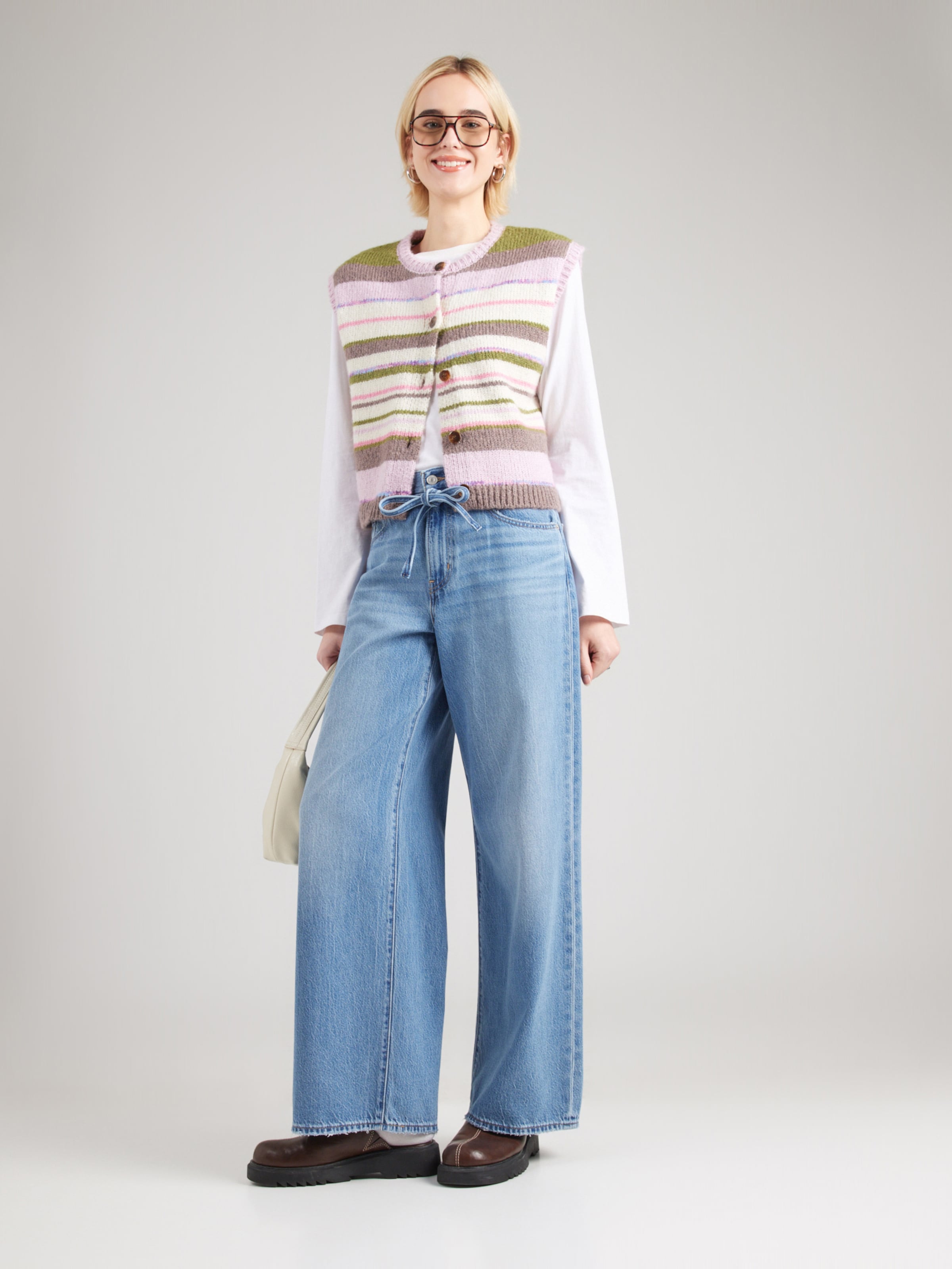 LEVI'S  Свободные джинсы 'XL Straight Jeans' в синем дениме — фото 4
