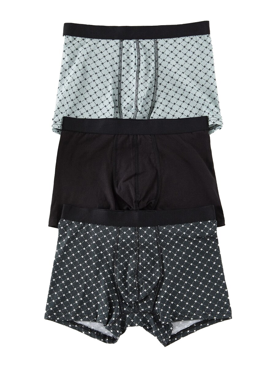 

Боксеры Trendyol, цвет Light grey/Dark grey/Black