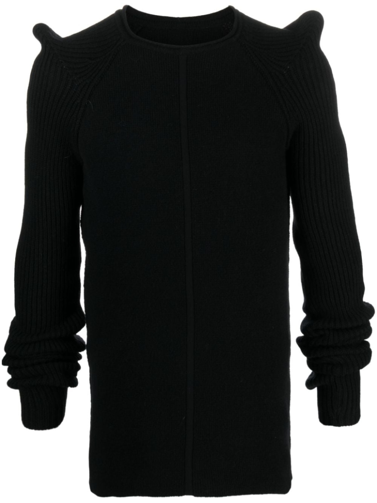 

Rick Owens Luxor 3D-detail cashmere jumper, черный