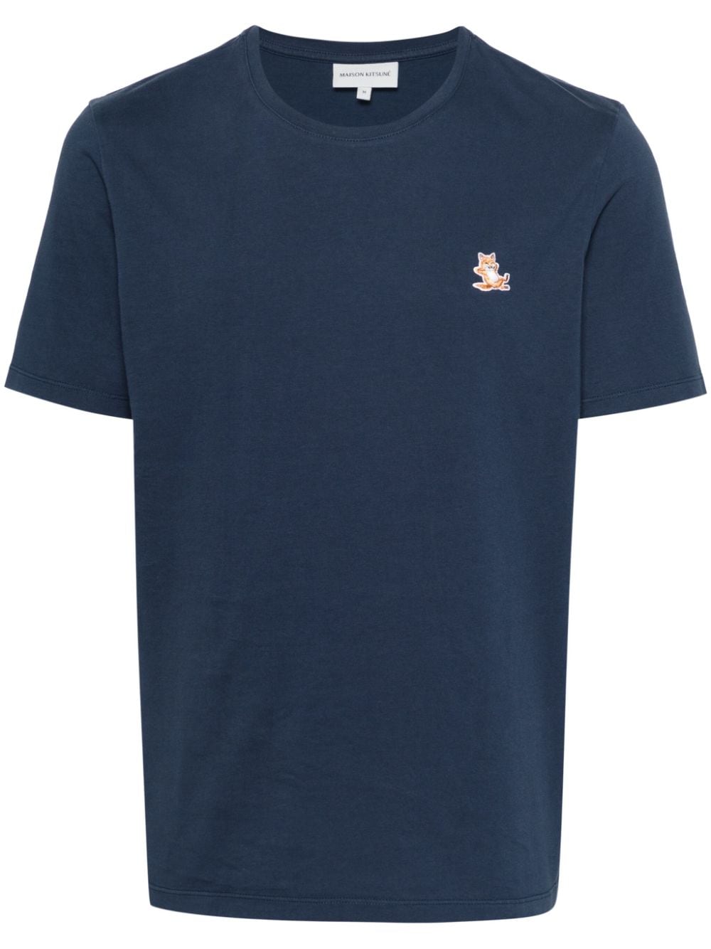 

Мужские футболки и поло Maison Kitsune синего цвета