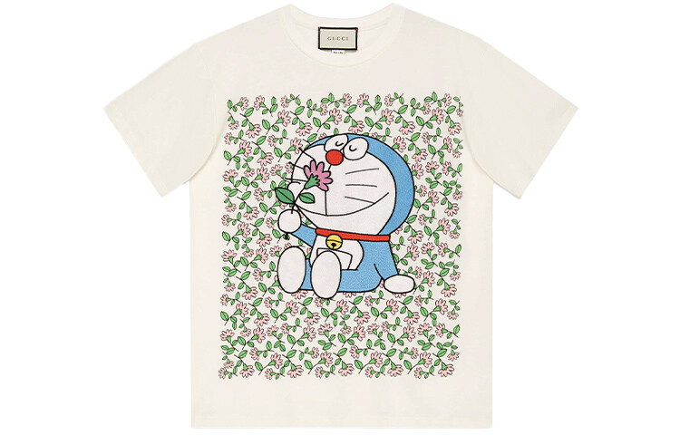 

Doraemon X Футболка женская цвета слоновой кости Gucci