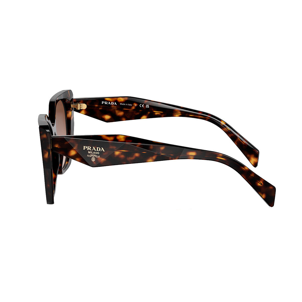 

Женские солнцезащитные очки-бабочки Prada PR 19ZS 2AU6S1 55 мм, цвет Tortoise
