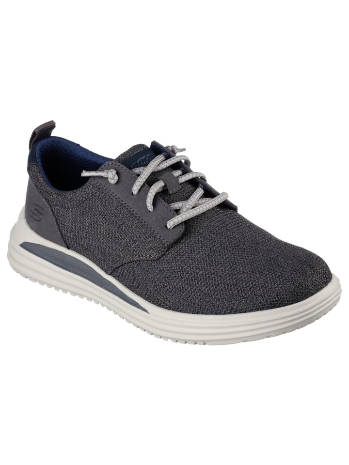 

Кроссовки на шнуровке PROVEN Skechers, темно-серый