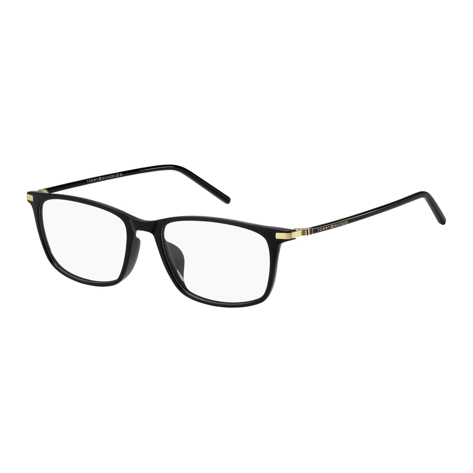 

Tommy Hilfiger Квадратные очки унисекс черные, Black