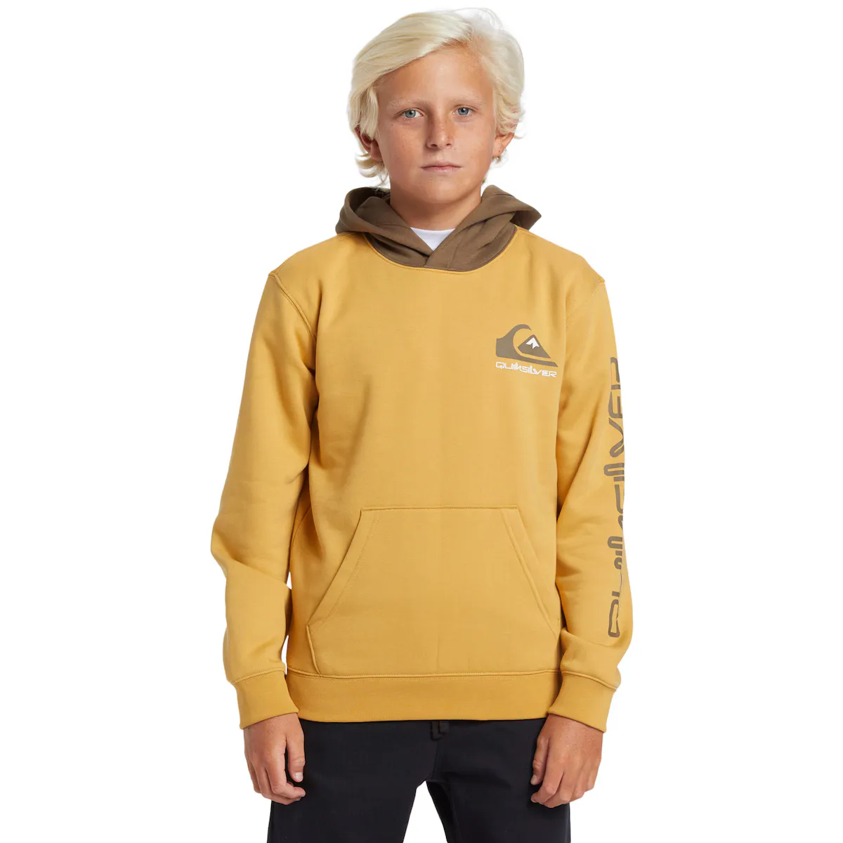 

Детская толстовка Quiksilver Логотип, жёлтый