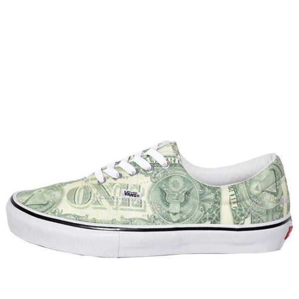 

Кроссовки supreme x skate era 'dollar bill' Vans, зеленый