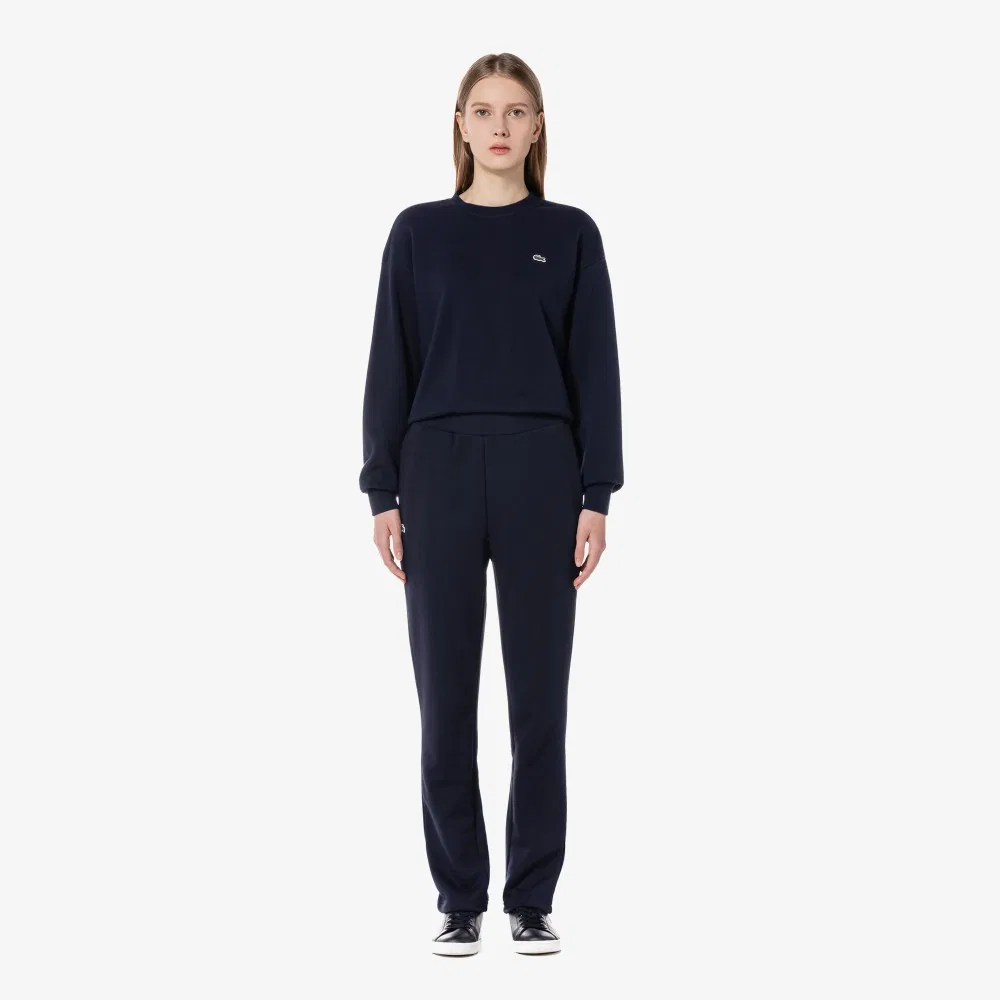 Брюки женские Lacoste CP Juri, базовые, темно-синие — фото 4