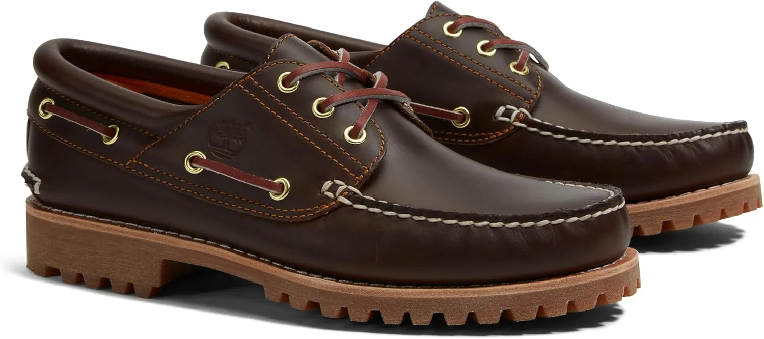 Мужские лодочные туфли Timberland, коричневый — фото 2
