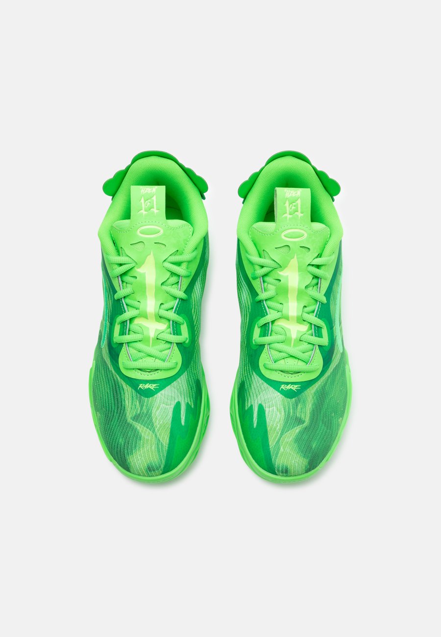 Кроссовки Puma MELO MB.04 LO TEAM, Green Glare/Fizzy Light/Green — фото 4