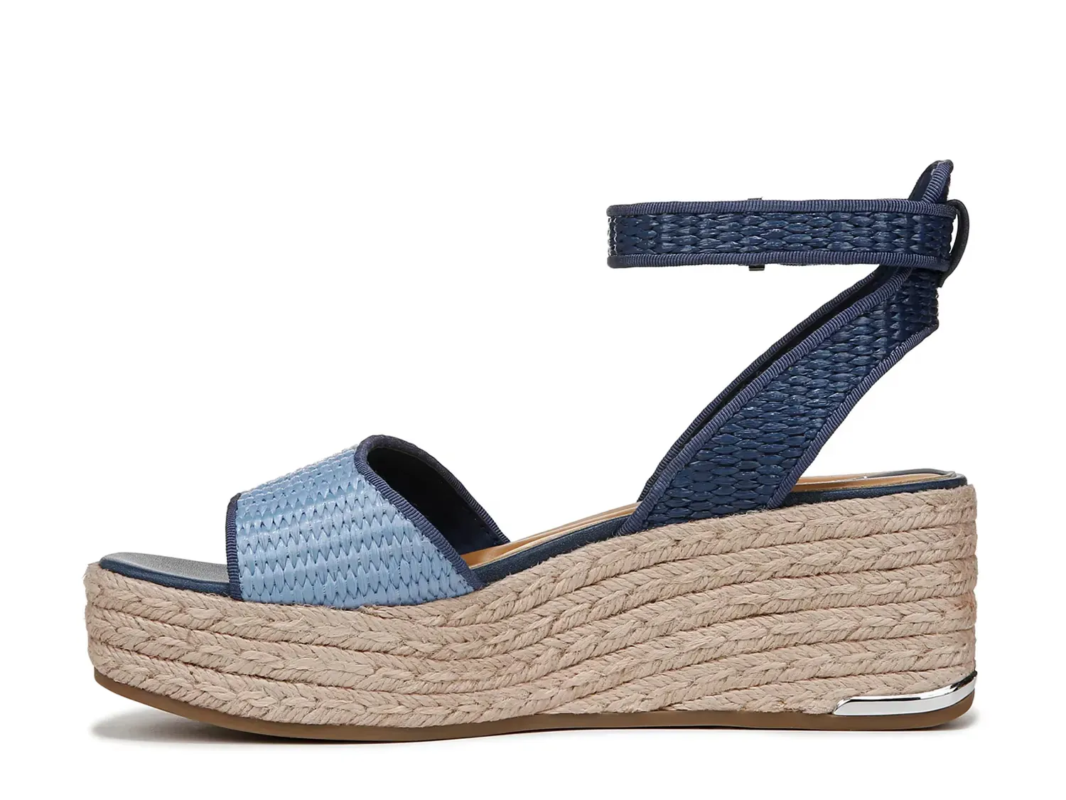 Эспадрильи Tiffany на танкетке Franco Sarto, Blue — фото 3