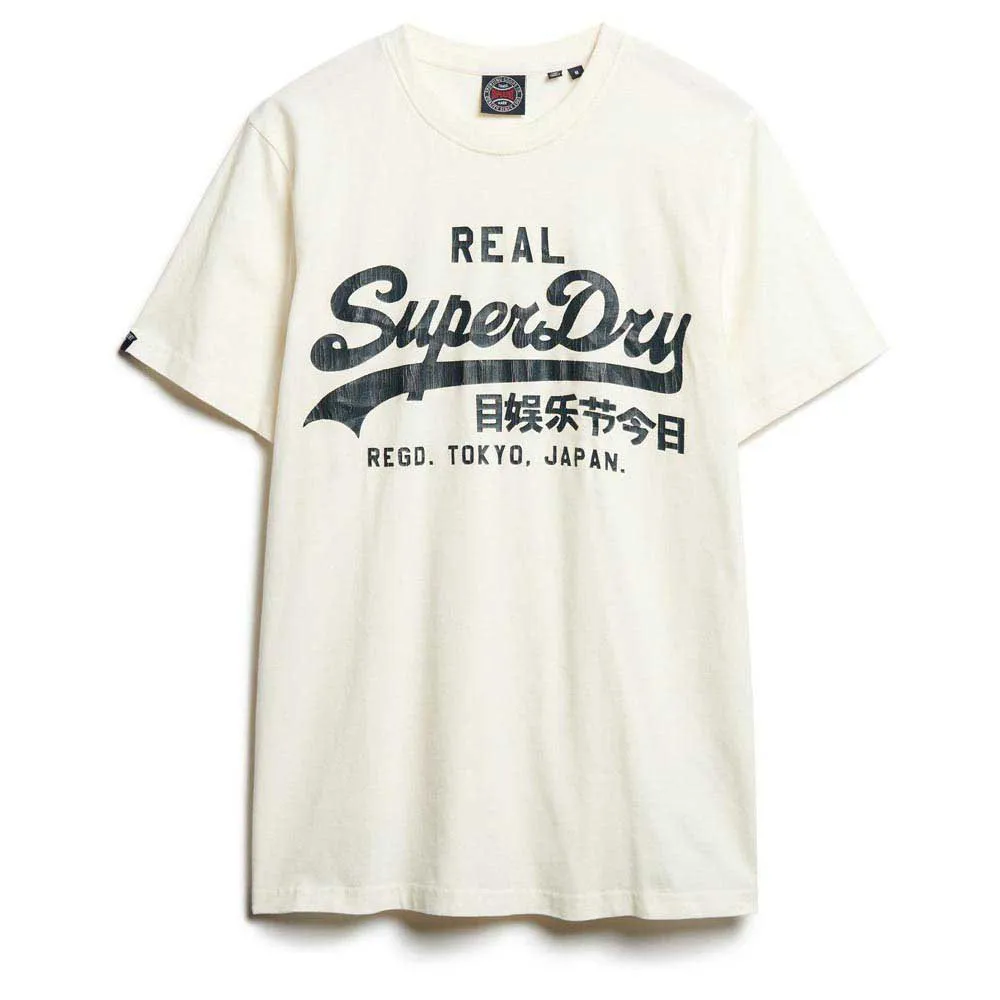 

Футболка Superdry Classic Vl Graphic, бежевый