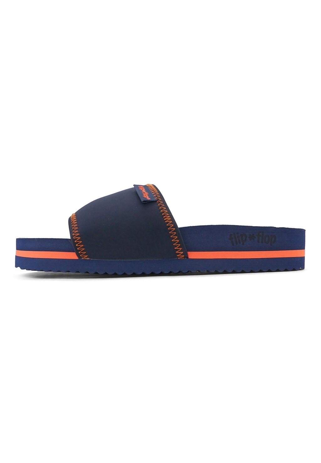 

Шлепанцы BADE flip*flop, цвет nachtblau/orange