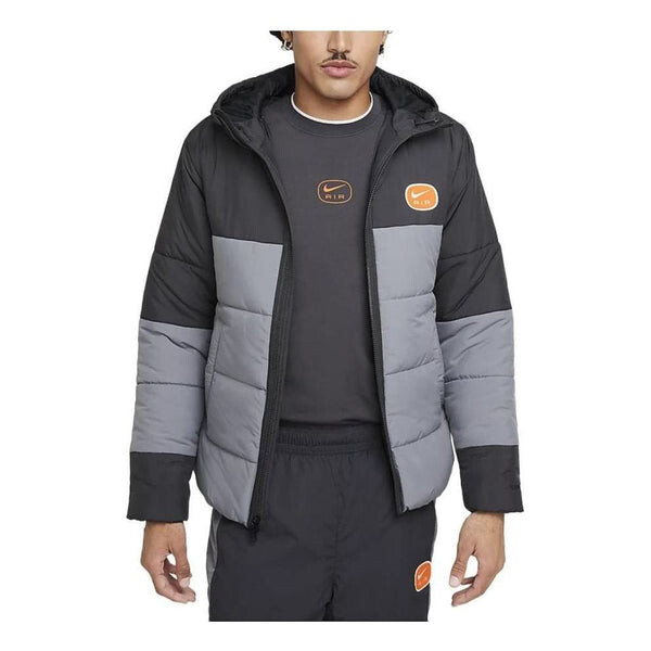 

Куртка synthetic-fill jacket 'black grey' Nike, мультиколор