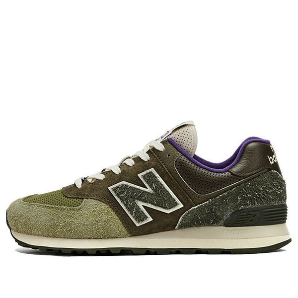 

Кроссовки sneakersnstuff x 574 New Balance, зеленый