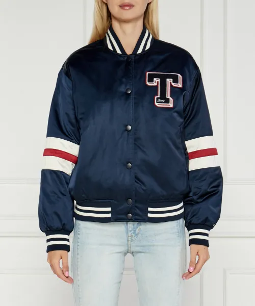 

Бомбер Relaxed fit Tommy Jeans, синий