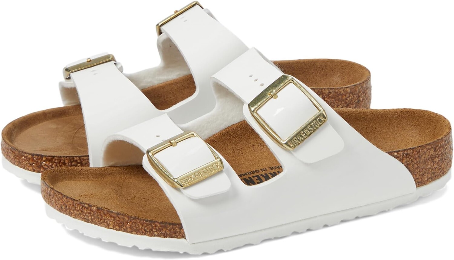 

Сандалии Birkenstock Kids Arizona Patent, белый