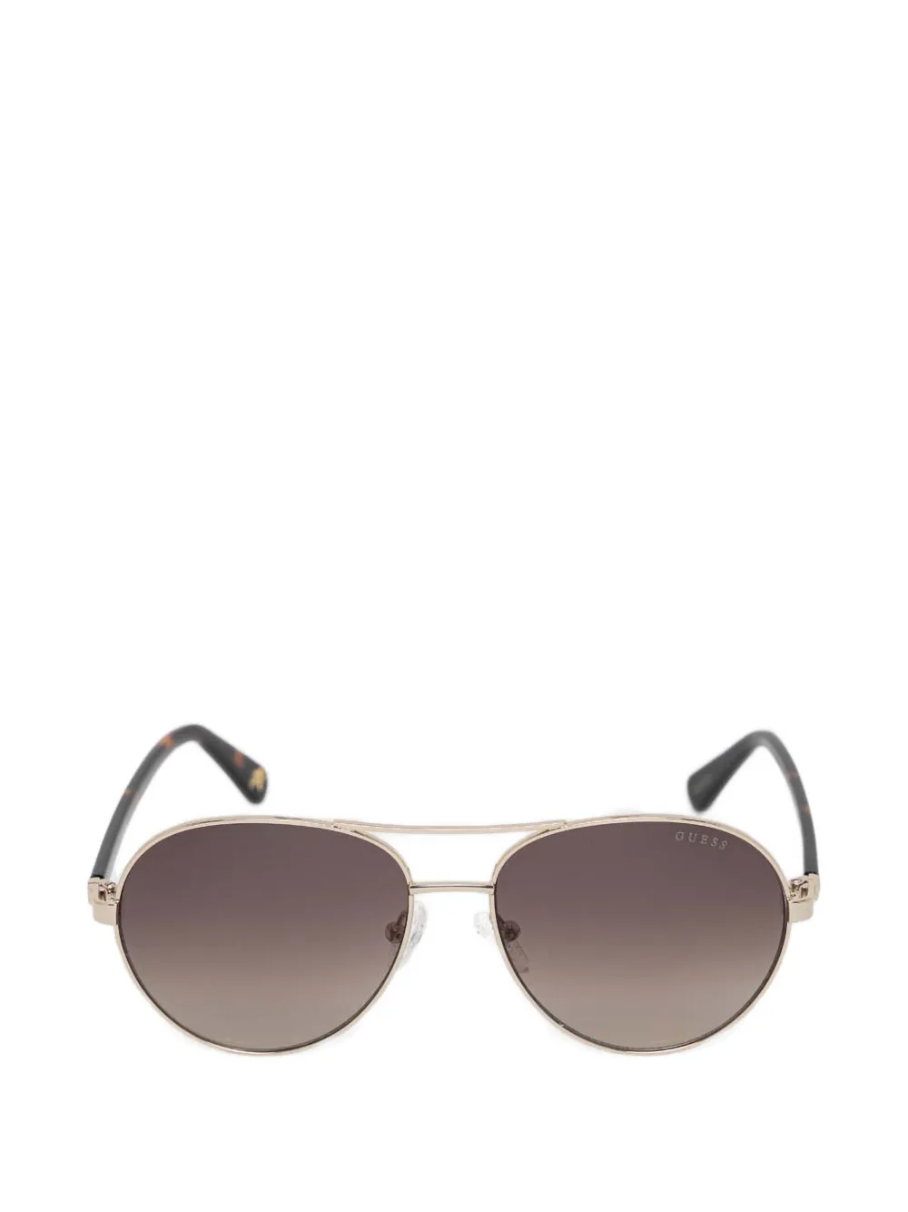 

Солнцезащитные очки в пилотной оправе Guess, золотой