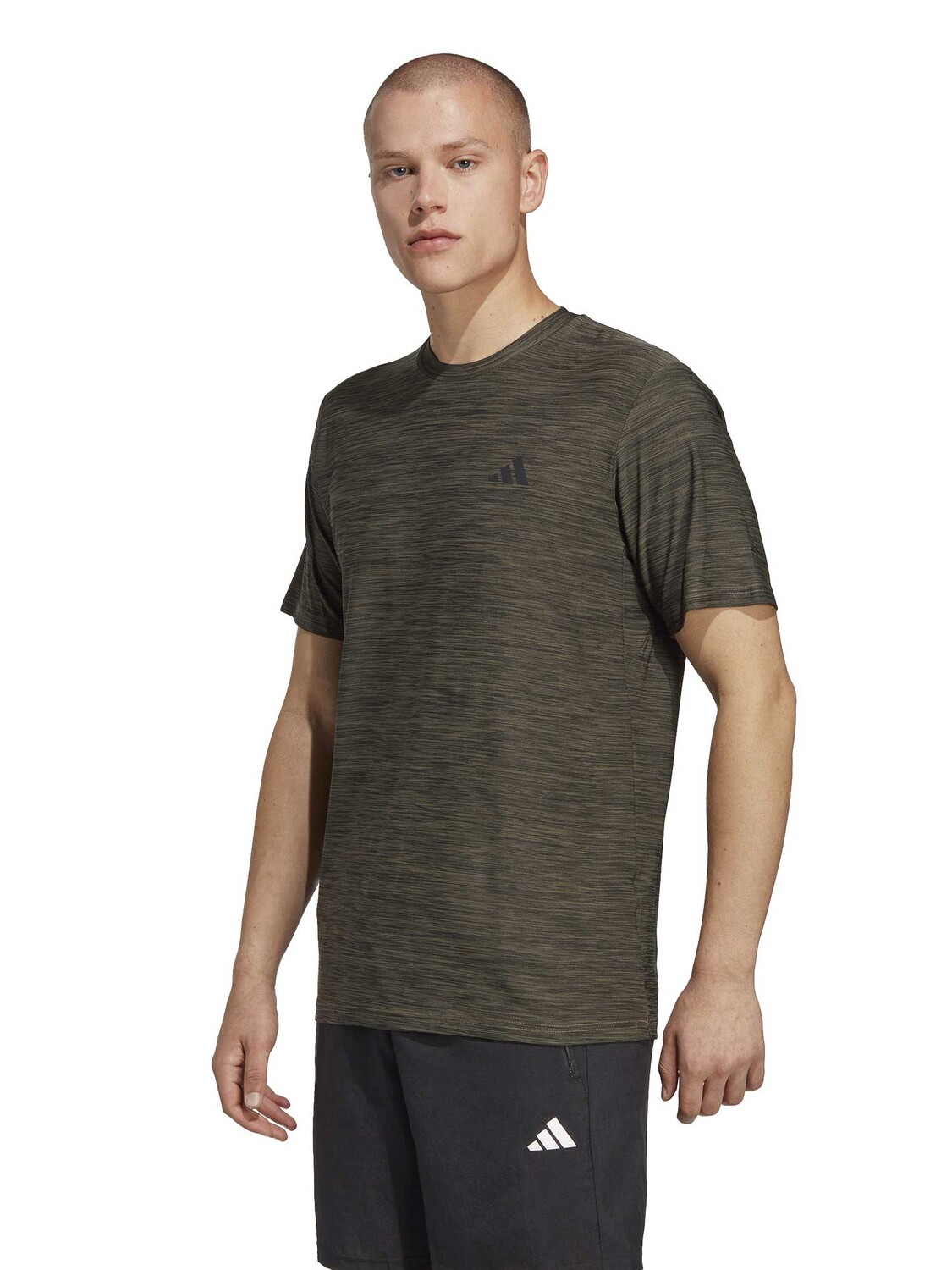 

Футболка Adidas Performance Train Essentials Stretch Training, зеленый