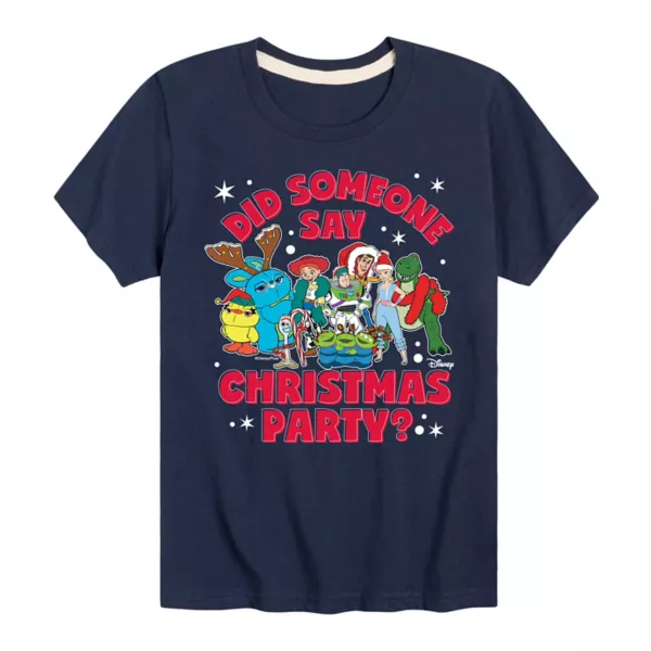 

Футболка с принтом «История игрушек» для мальчиков 8-20 лет на рождественскую вечеринку Disney / Pixar, синий