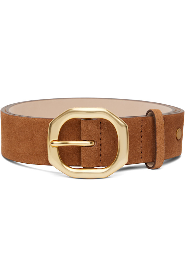 

Опояс из замши Audrey Rag & Bone, цвет pecan suede