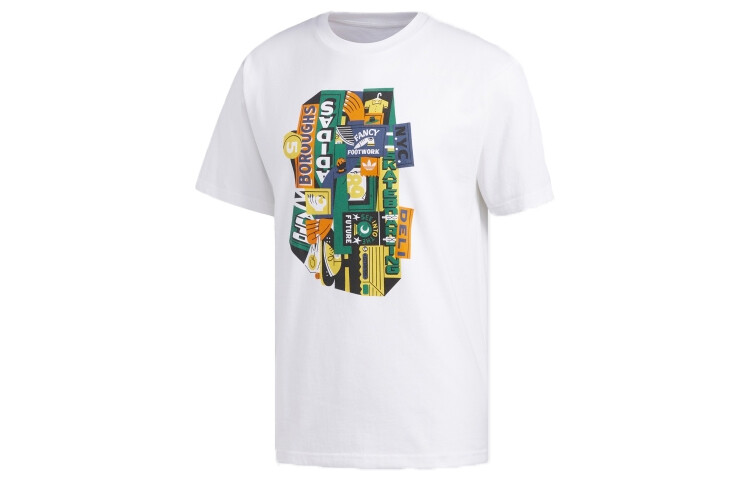 

Футболка мужская белая Adidas Originals, белый