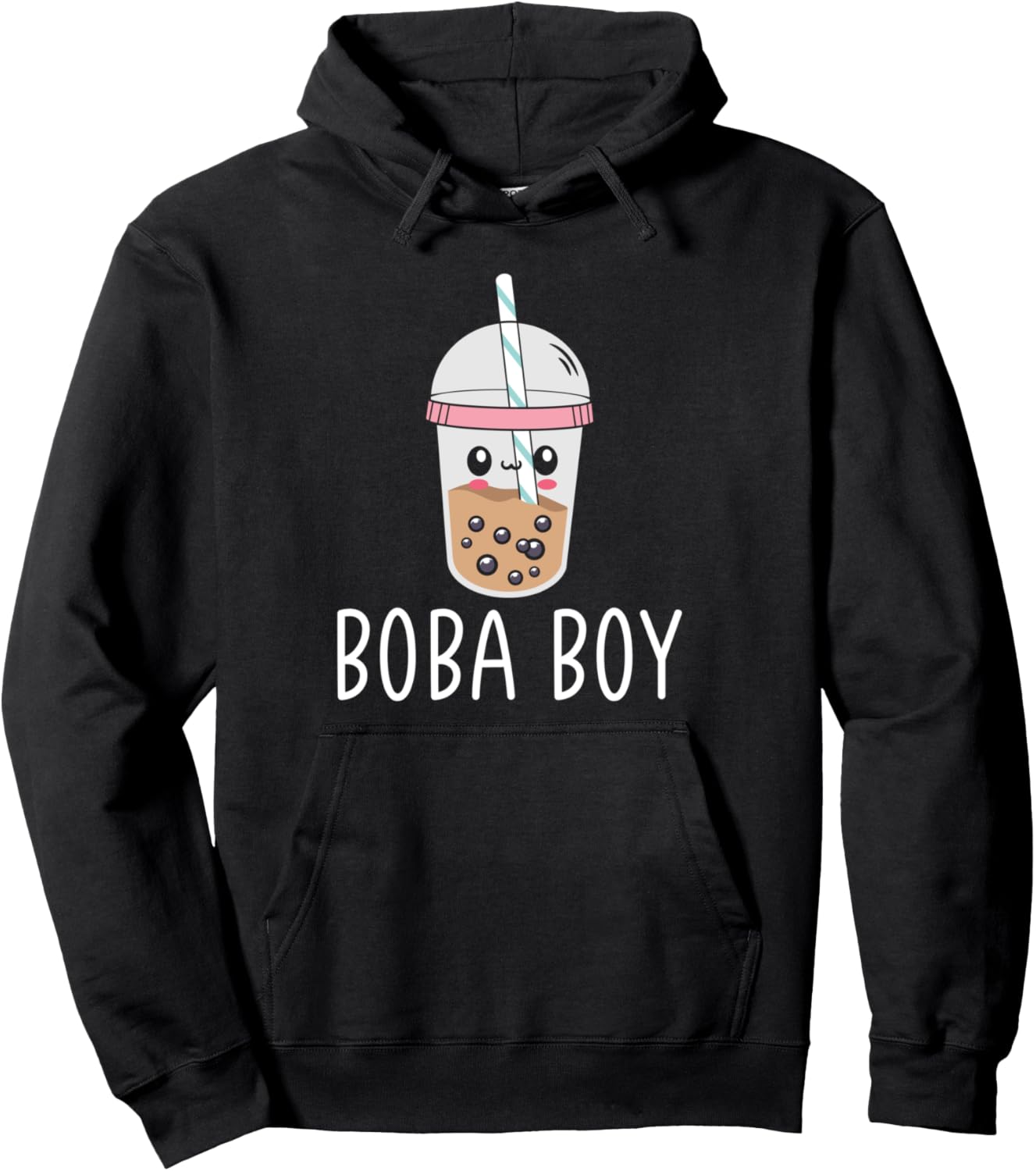

Худи Boba Boy Bubble Tea Boy Bubble Tea Lover Gift, черный