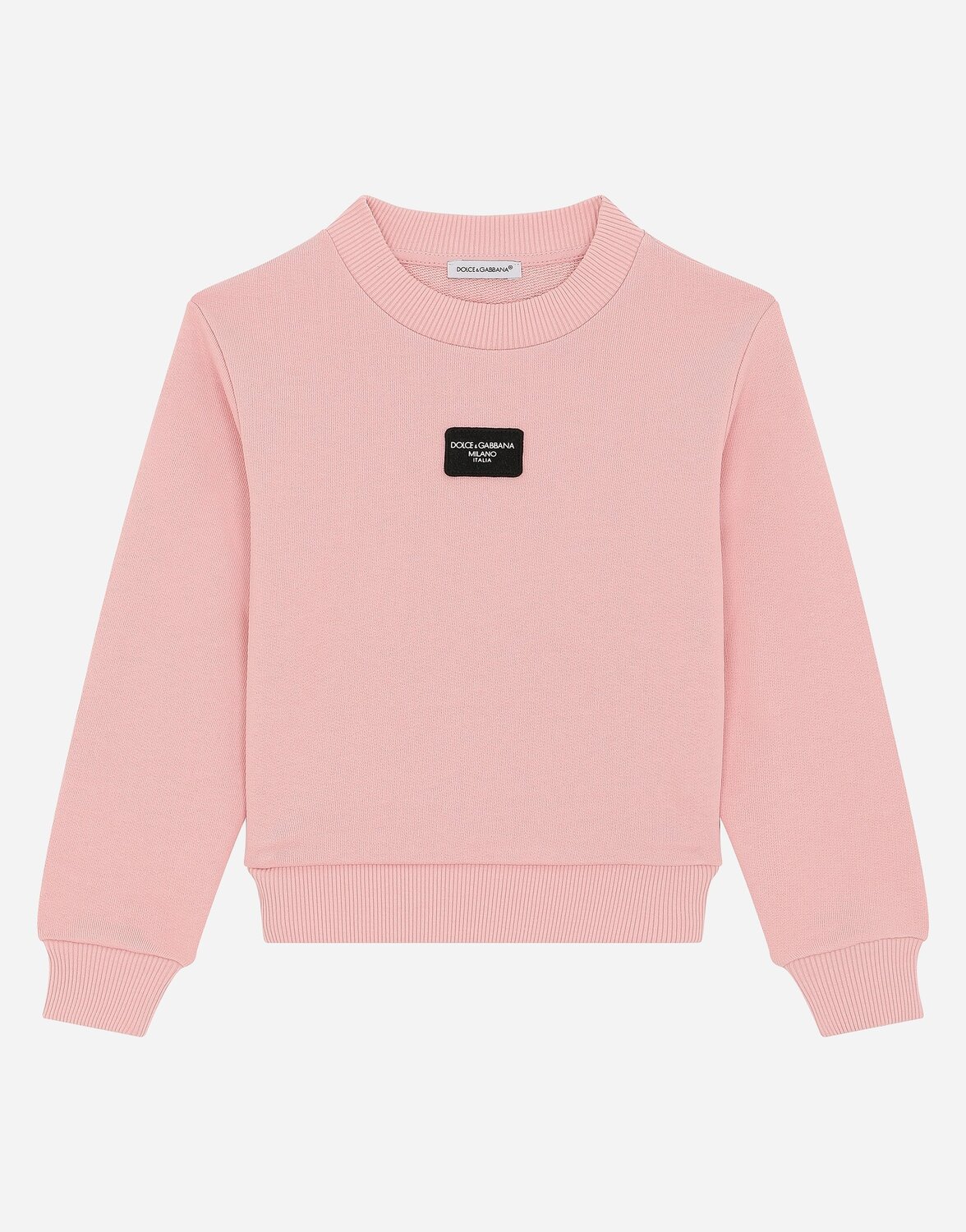 

Джерси свитшот с логотипом Dolce & Gabbana, роза