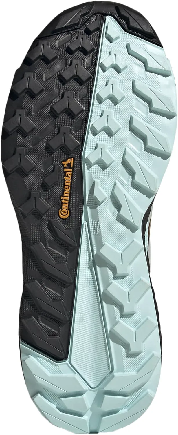 Мужские походные кроссовки Adidas Terrex Free Hiker 2.0, желтый/серебристый — фото 4
