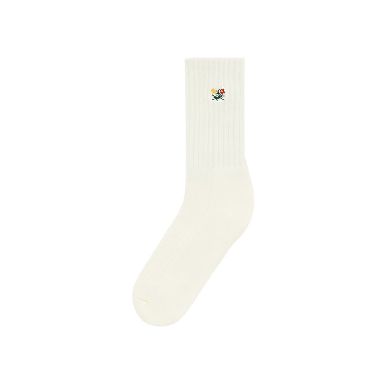 

Носки Aimé Leon Dore Striped Crest Sock, цвет Pristine