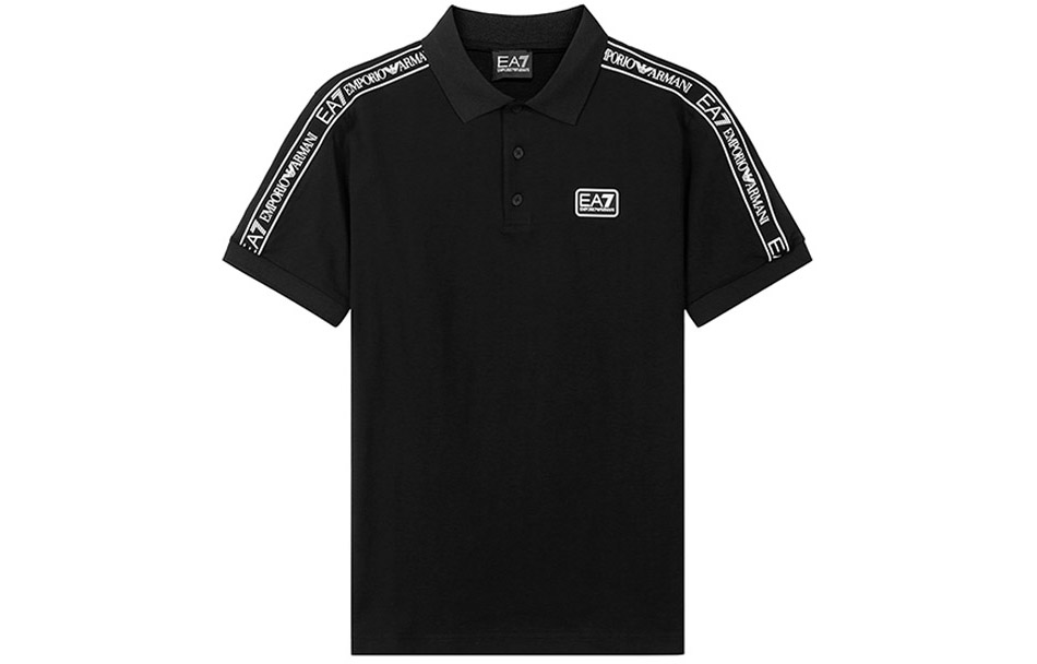 

EMPORIO ARMANI Футболка-поло EA7 SS22 мужская black, Черный, EMPORIO ARMANI Футболка-поло EA7 SS22 мужская black