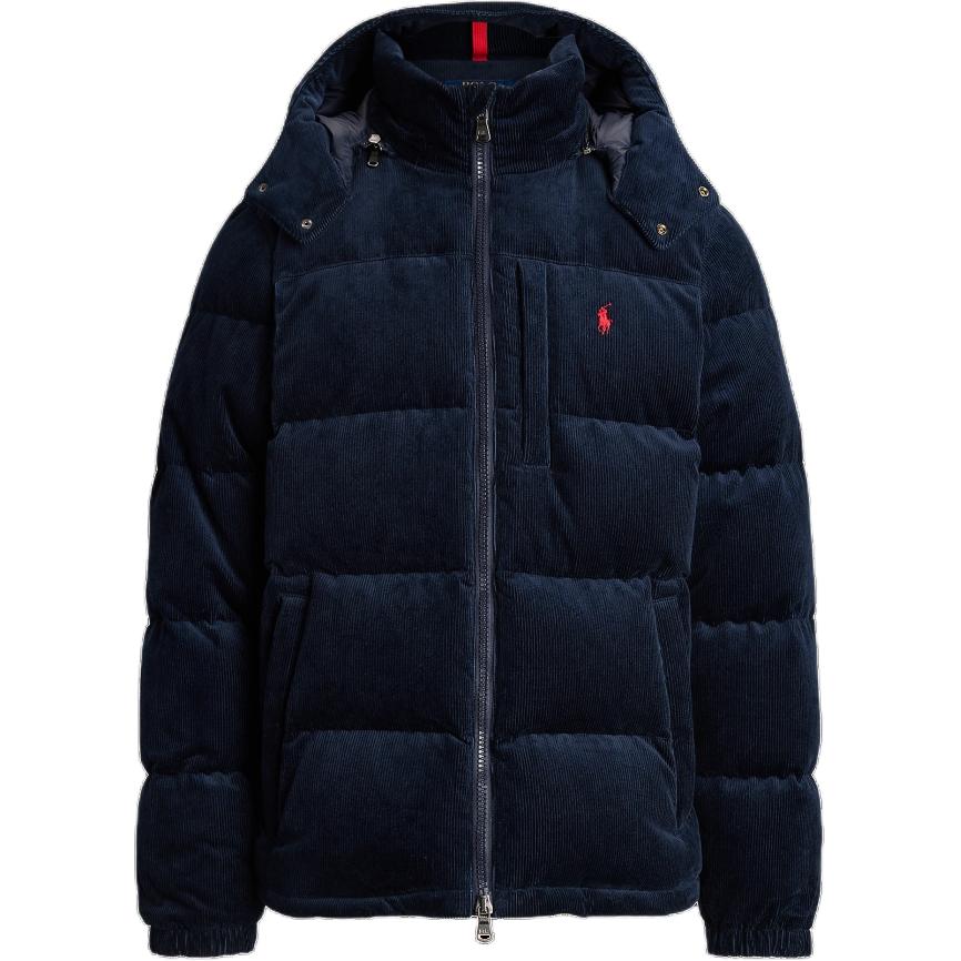 Polo Ralph Lauren Куртка пуховая мужская темно-синяя — фото 3