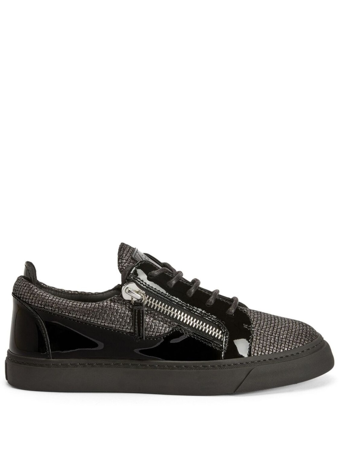 

Кроссовки со вставками Giuseppe Zanotti, черный