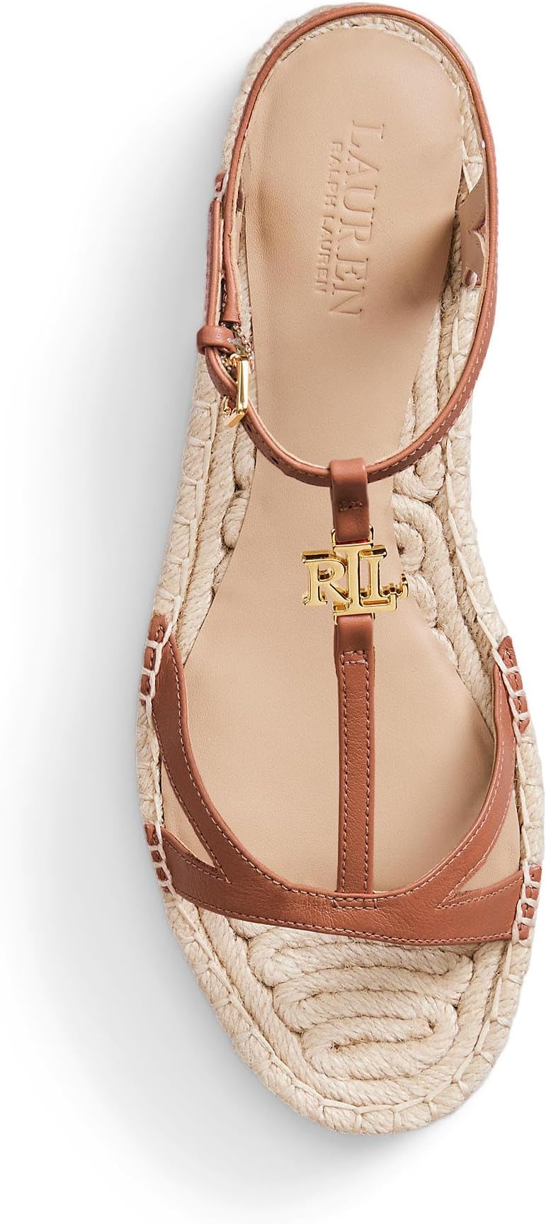Сандалии Lauren Ralph Lauren Payton Espadrille, цвет Deep Saddle Tan — фото 2