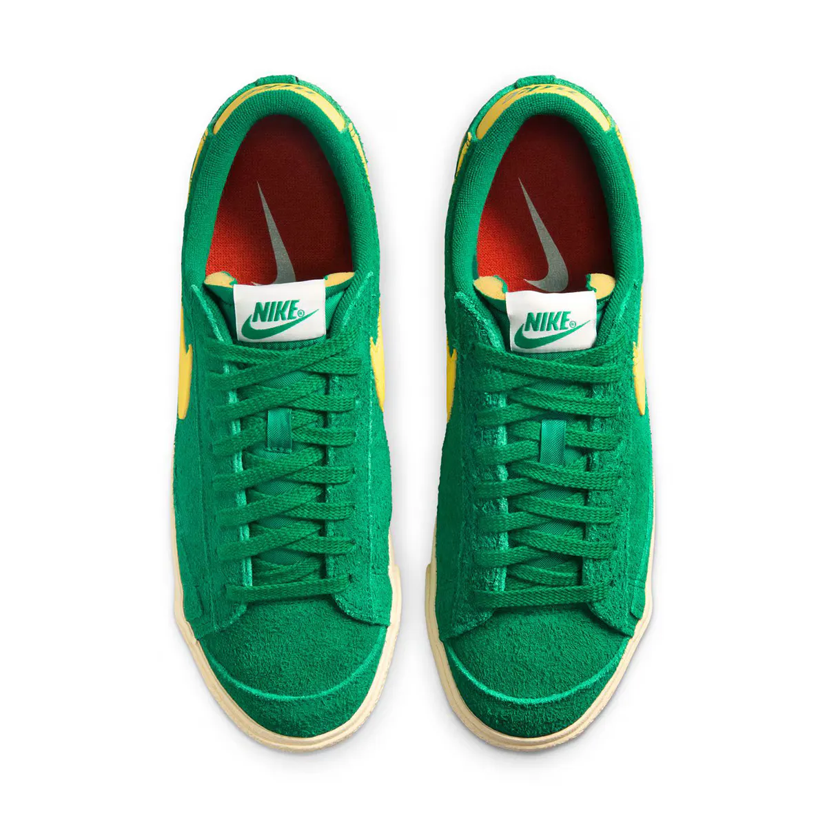 Женские повседневные кроссовки Nike Blazer Low '77 Vintage, зеленый — фото 3