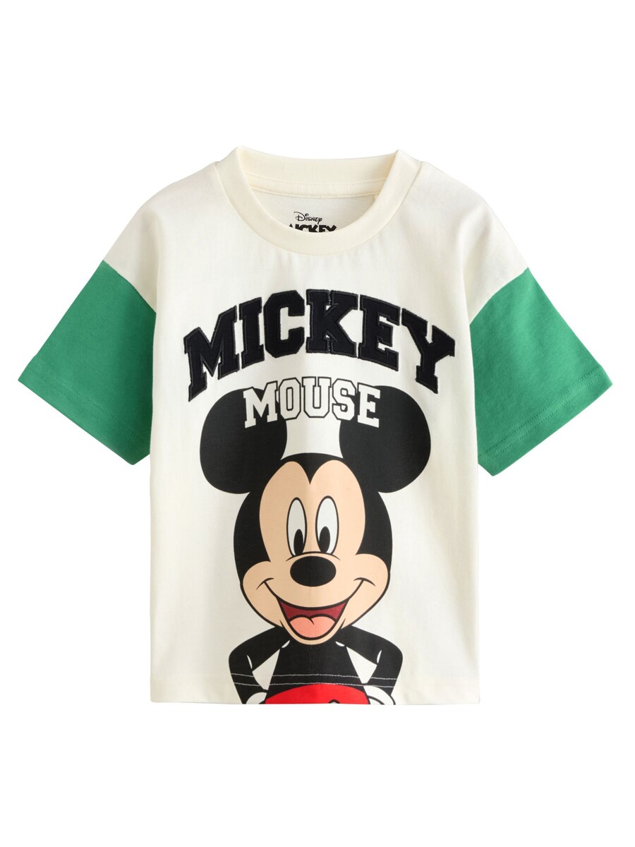 

Рубашка Next Mickey & Friends, цвет Green/White