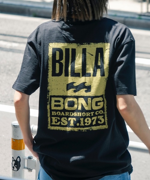 

Мужская футболка с коротким рукавом и принтом на спине Billabong, черный