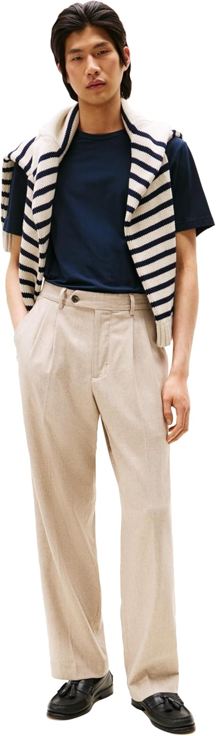 Мужские футболки Tommy Hilfiger Dry Fit с коротким рукавом и влагоотводящими свойствами, Desert Sky — фото 3