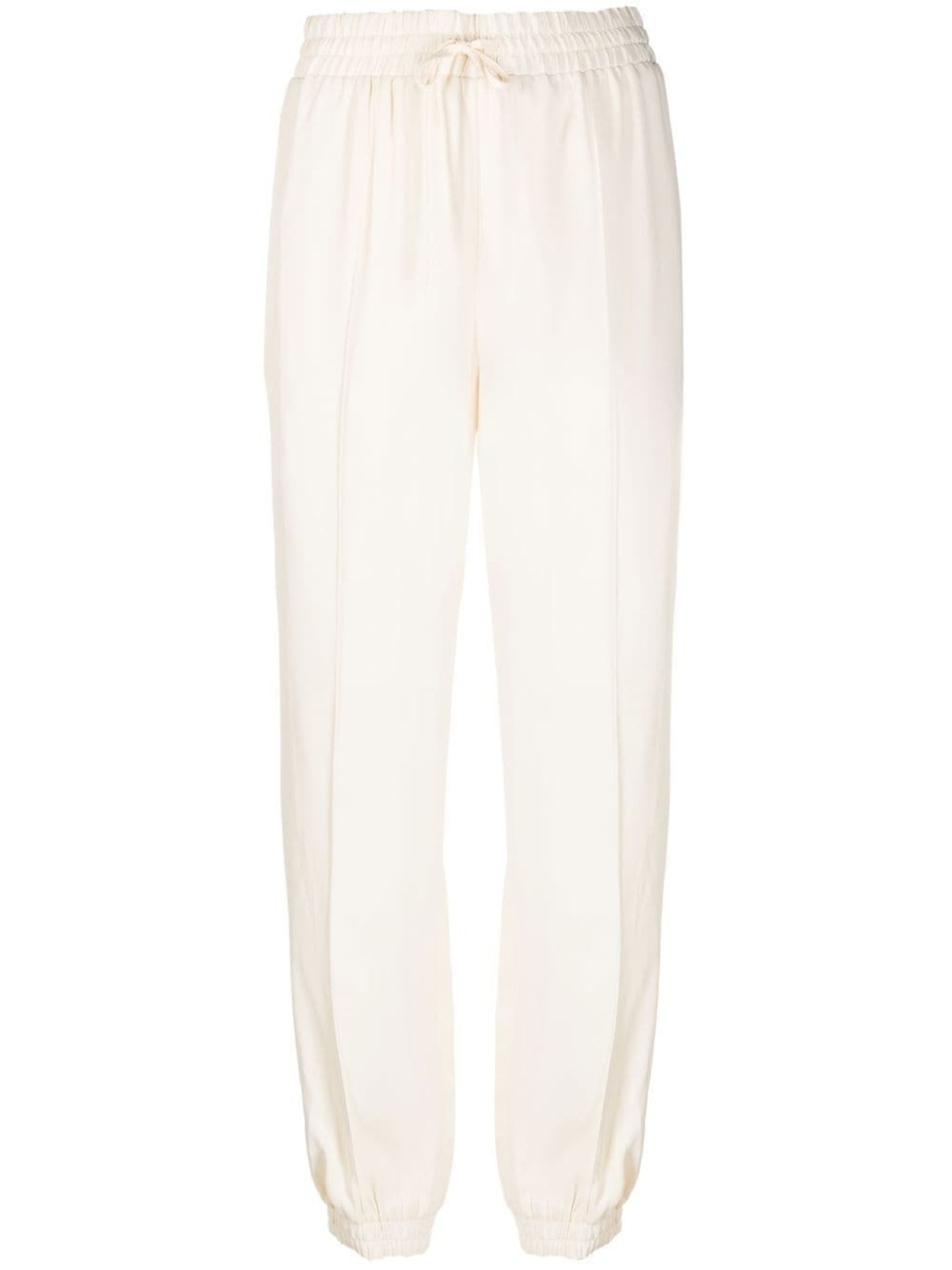 

Jil Sander drawstring tapered trousers, нейтральный цвет