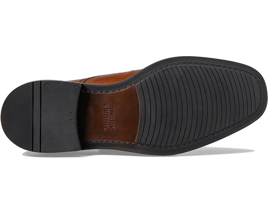 Оксфорды Johnston & Murphy Tabor Runoff Lace-Up, цвет Tan Calfskin — фото 3