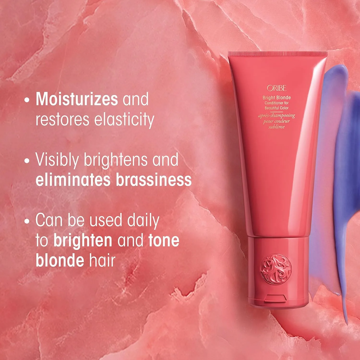 Набор ORIBE Bright Blonde: шампунь, кондиционер и средство для придания сияния и восстановления кожи — фото 4
